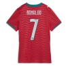 Portugal Cristiano Ronaldo #7 Hjemmedrakt Kvinner VM 2026 Kortermet